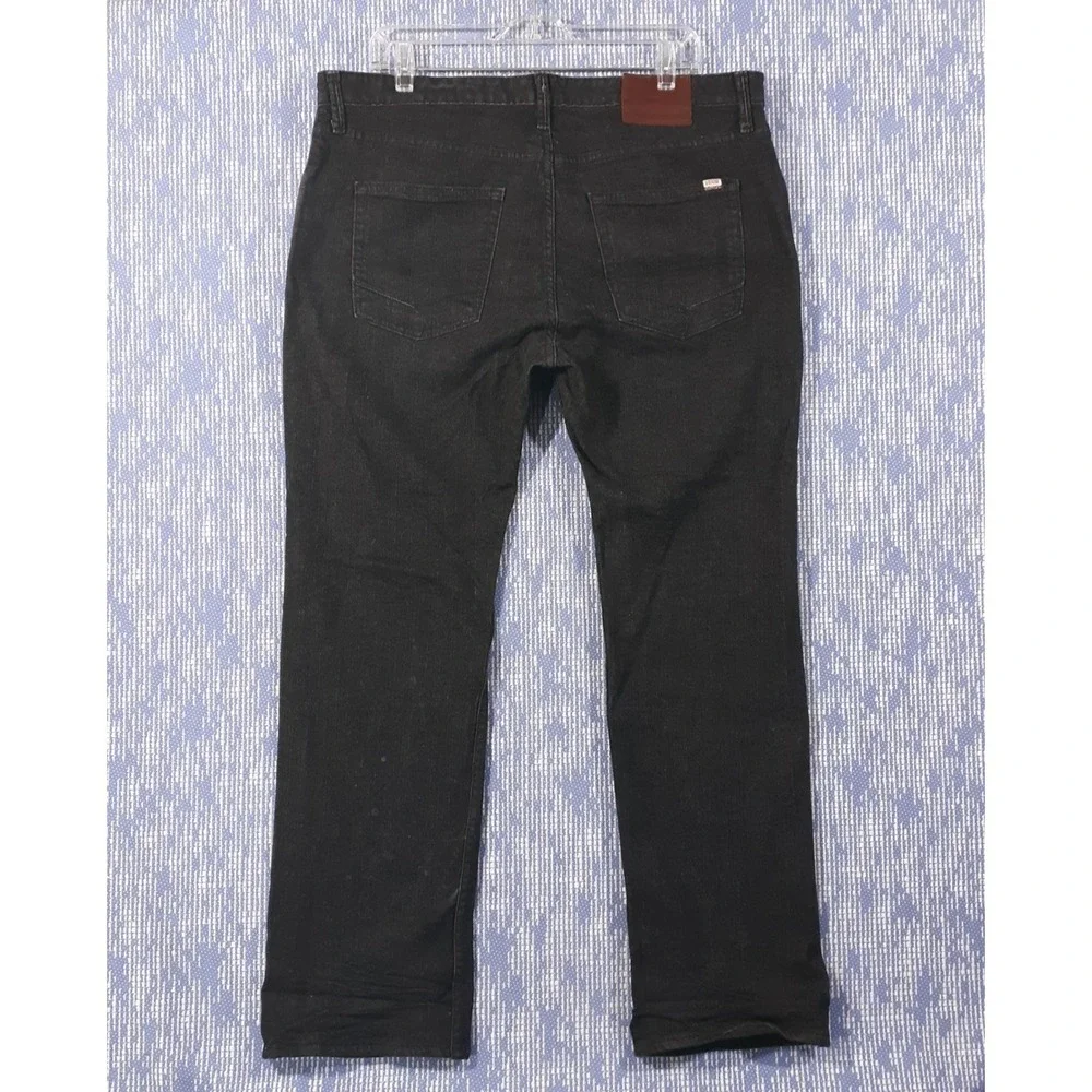 Vans Off The Wall Jeans Mens 36 x 30 Denim 5-Pocket Black Y2K Skateboarding